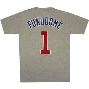 Kosuke Fukudome Chicago Cubs Road T Shirt  Sports 