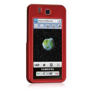   for Samsung T919 / Red + Free Antenna Booster Sticker 