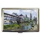Alfred Sisley Provenchers Mill at Moret Cigarette Case Credit Card 