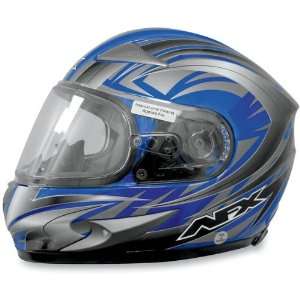  AFX FX 90S Snowmobile Helmet w/Dual Lens Multi Blue 