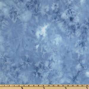   Jersey ITY Knit Tie Dye Blue Fabric By The Yard Arts, Crafts & Sewing