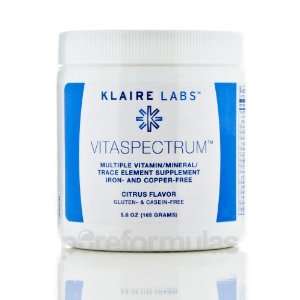 Klaire Labs VitaSpectrum Citrus Flavor Powder 5.8 oz