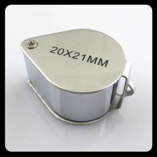 20x21mm Jewelers Eye Loupe Magnifier Magnifying glass  