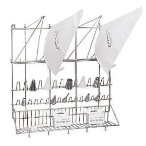   Bag & Tip Dryer, 19 5/8 x 19 5/8 in, Stainless