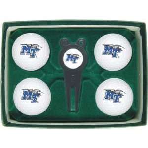 Middle Tennessee State Blue Raiders NCAA Golf Ball & Divot Gift Set