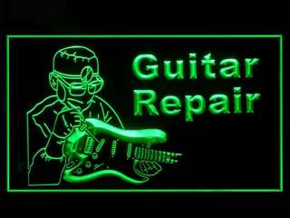 WOW 140090G LED Sign Guitar Repair Parts Service Instrument  