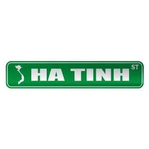   HA TINH ST  STREET SIGN CITY VIETNAM