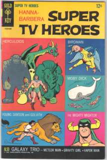 Hanna Barbera Super TV Heroes Comic #1, 1968 FN+/VFN   
