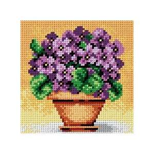  Potted Plants Needlepoint Canvas Arts, Crafts & Sewing