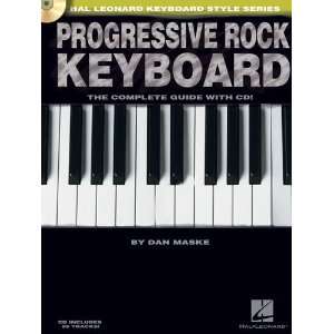  Progressive Rock Keyboard   Book and CD Package Musical 