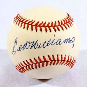  Ted Williams Autographed AL Baseball   JSA LOA 