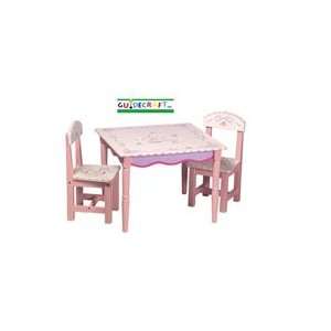Childs Table and Chairs Set   Fancy Tea Party  Kitchen 