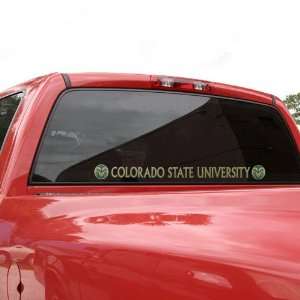  NCAA Colorado State Rams Automobile Decal Strip 