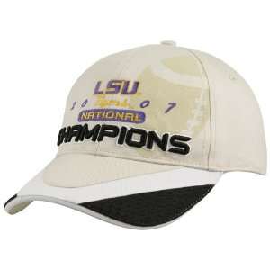  LSU Tigers Stone 2007 National Champions Victory Cotton 
