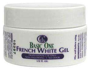 Christrio Basic One   French White Gel   0.5oz / 14g   UV Gel 1/2oz 