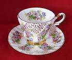 1950s Queen Anne English Bone China Cup Saucer Nice items in 