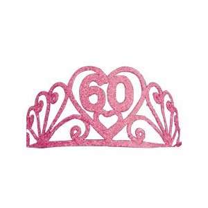  60th Birthday Hot Pink Tiara Beauty