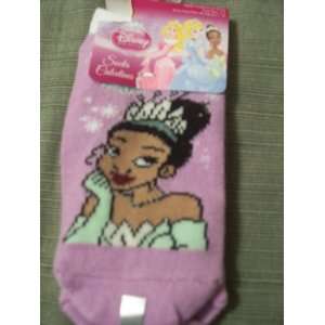  Disney Princess Tianna Sock ~ Size 4 6, Shoe Size 7 10 