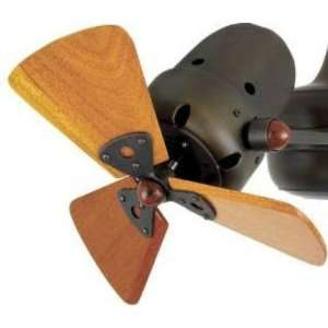   /Wood Fan Head Set Brazilian Mahogany Blade Set