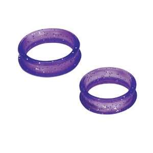  Heritage Rubber Thumb Rings for Grooming Shears, Purple 