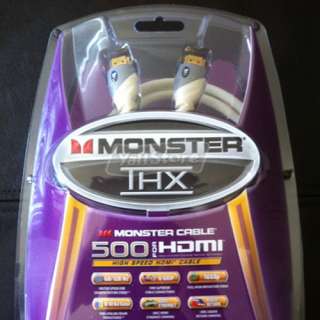 New High Speed 4FT 1.2M Monster THX 10.2 Gbps 500 HDMI to HDMI 1080p 