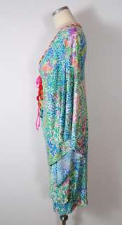 MATTHEW WILLIAMSON multi colored floral print dress  