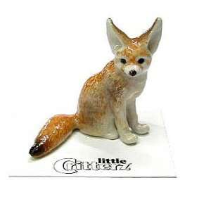 FOX Fennec Algeria Pup New Figurine MINIATURE Porcelain LITTLE 