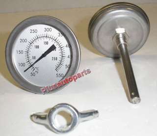 BBQ SMOKER/PIT/GRILL THERMOMETER TEMP GAUGE   