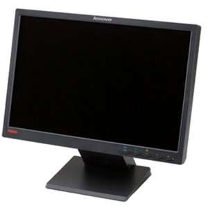  19 Black Thinkvision L197 Widescreen Lcd Monitor For Pc 