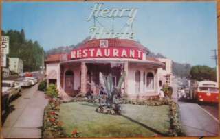 1960 Chrome PC Henry Thieles Restaurant  Portland, OR  