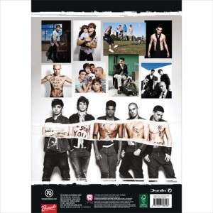 THE WANTED OFFICIAL 2012 UK WALL CALENDAR BRAND NEW AND SEALED  