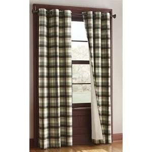  Orvis Cotton Check Insulated Drapes