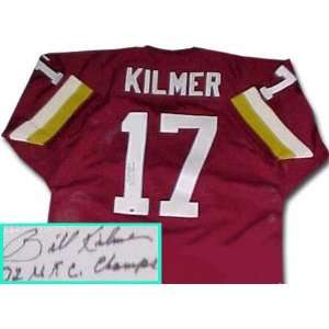 Billy Kilmer Washington Redskins Autographed Throwback Red Jersey 