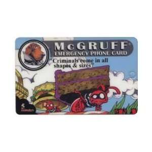  Collectible Phone Card 5m McGruff SAFE KID Emergency 