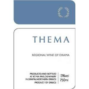  2010 Ktima Pavlidis Drama Thema Sauvigon Blanc Assyrtiko 