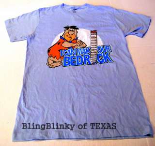   Flintstone Hanna Barbera T Shirt Make Your BEDROCK Spencers Medium NEW