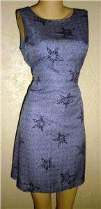 TOMMY BAHAMA Blue Print 100% Silk Dress Suit Sz S/8  