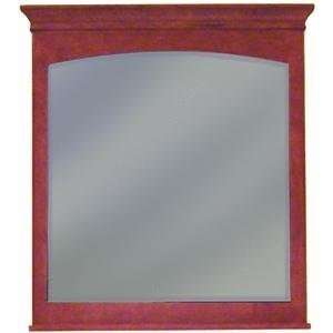   Nutmeg Expressions 36 Framed Bevel Mirror from the Expressions Colle