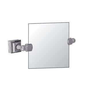   Copper WA Lorenzo Knob Bathroom Accessories 24 Square Swivel Mirror