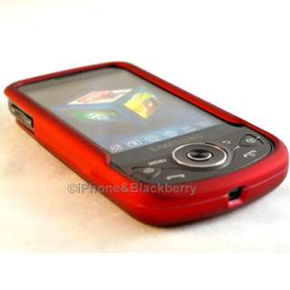 Protect your Samsung Behold 2 t939 with Red Rubberized Hard Case
