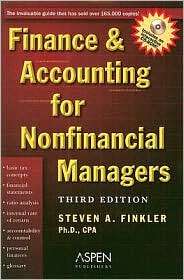   Managers, (0735546045), Steven A. Finkler, Textbooks   