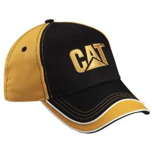  Caterpillar CAT Black & Gold Cap 