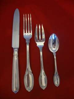 EMPIRE BY BUCCELLATI STERLING SILVER DINNER SIZE FLATWARE SET SERVICE 