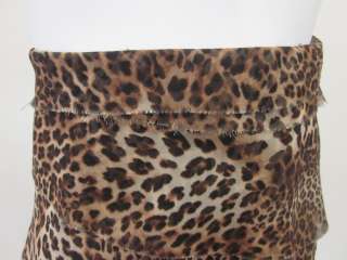 DAVID CHARLES Leopard Print Ruffle Tier Skirt 8 Yrs  