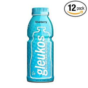 Gleukos All Natural Sport Drink Body Fuel   Bueberry , 20 Ounce (Pack 