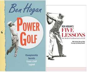 Ben Hogan Five Lessons plus Power Golf Instruction Book  