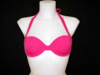 NWT COSABELLA Pink Sunshine Push Up Bra Bikini Top 2  