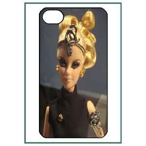  Barbie iPhone 4s iPhone4s Black Designer Hard Case Cover 