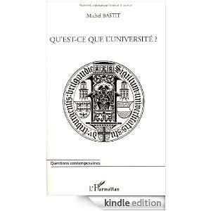 Quest ce que luniversité? (Questions contemporaines) (French 
