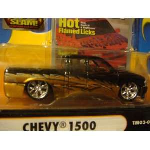Muscle Machines Truckin issue Chevy 1500   Bronze n black   rubber 